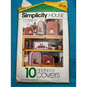 Simplicity Sewing pattern 127 Appliance covers toaster cozy